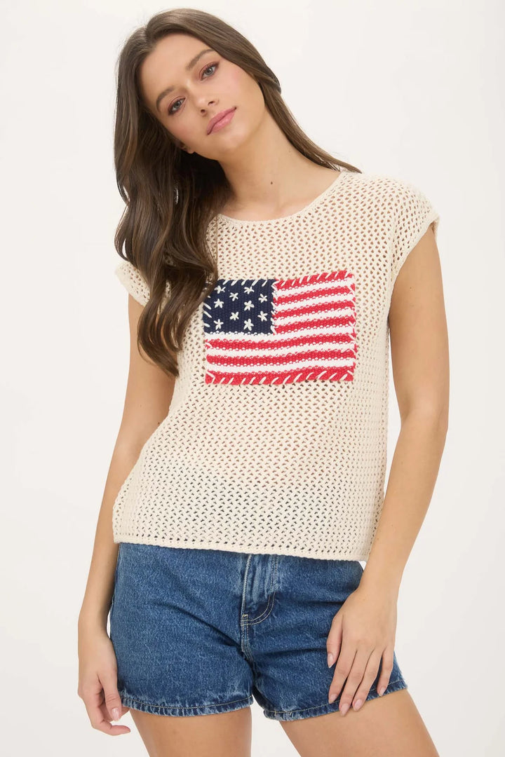American Flag Top