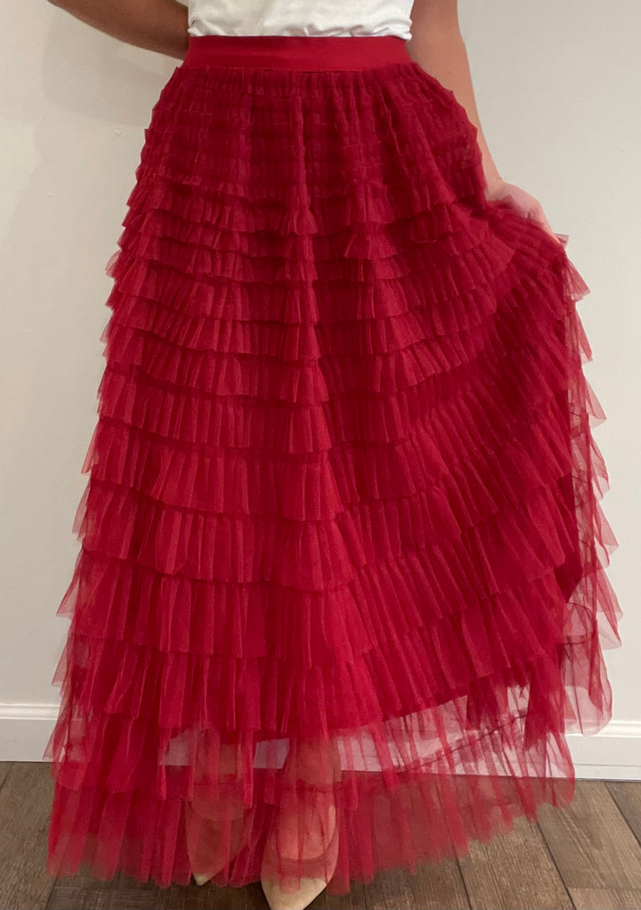 Ruffled Maxi
