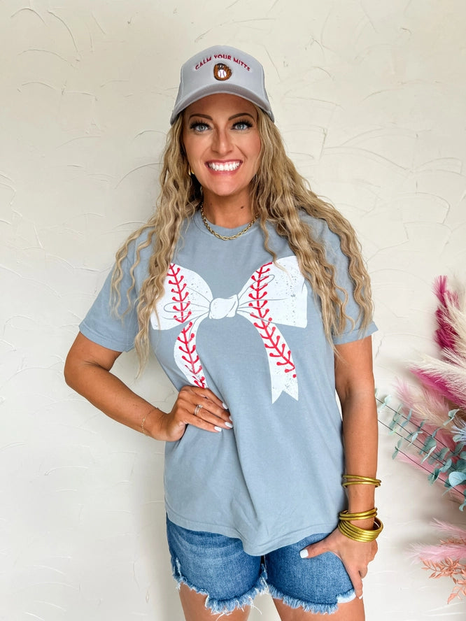 Baseball Bow Tee