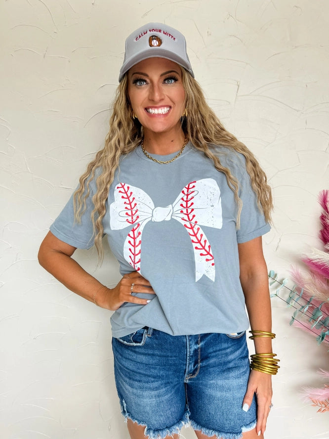 Baseball Bow Tee