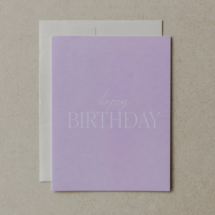 Assorted "Happy Birthday" Cards
