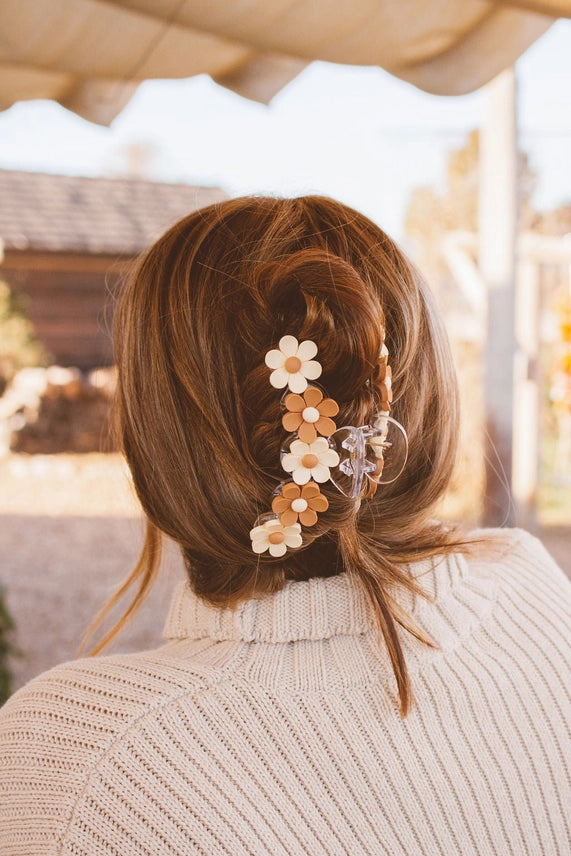 Blossoms Claw Hair Clip
