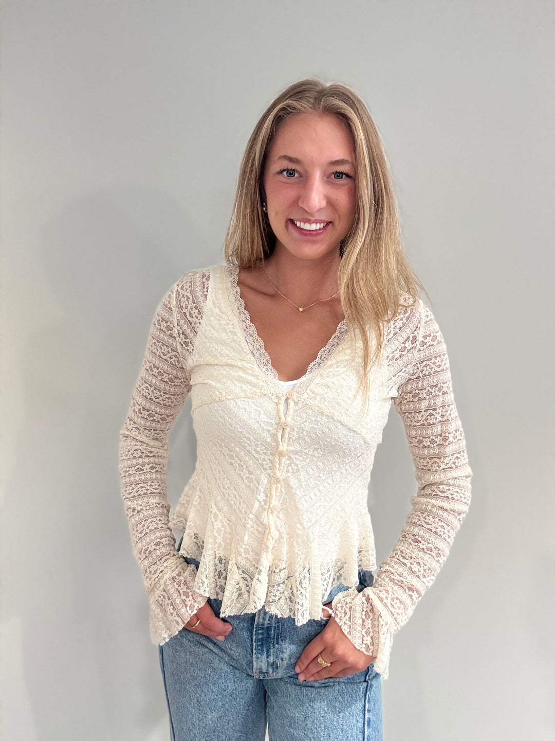 All Over Lace Top