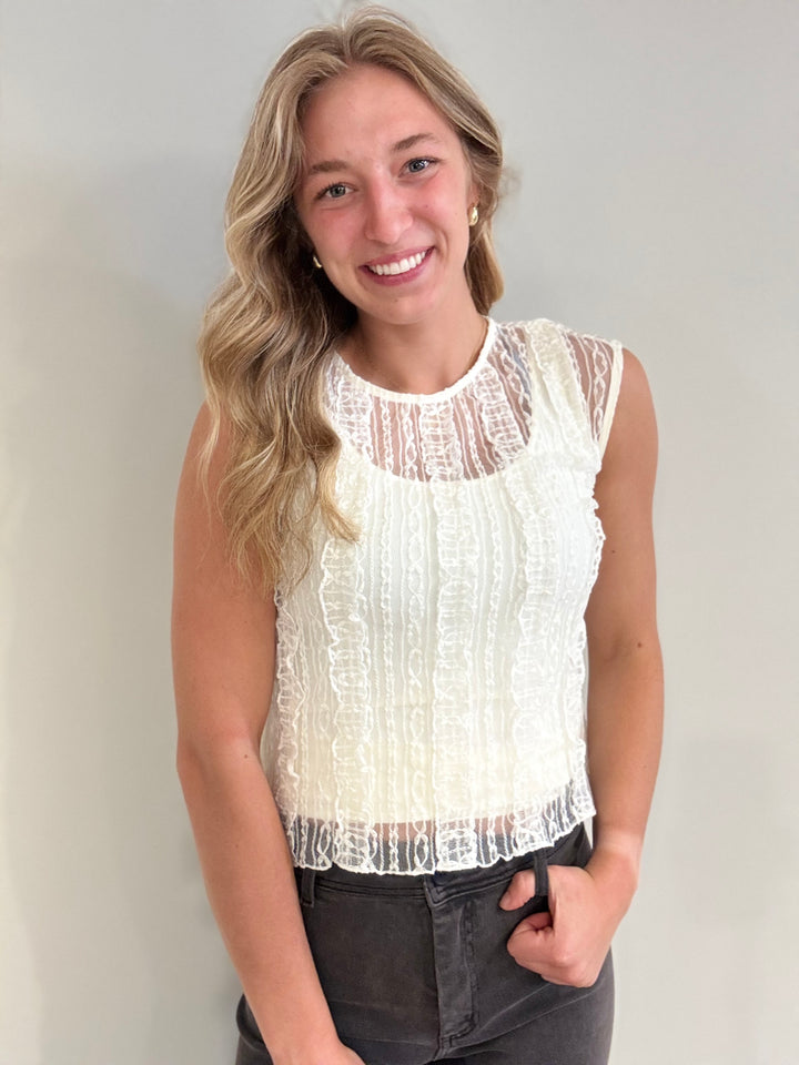 Delicate Lace Tank