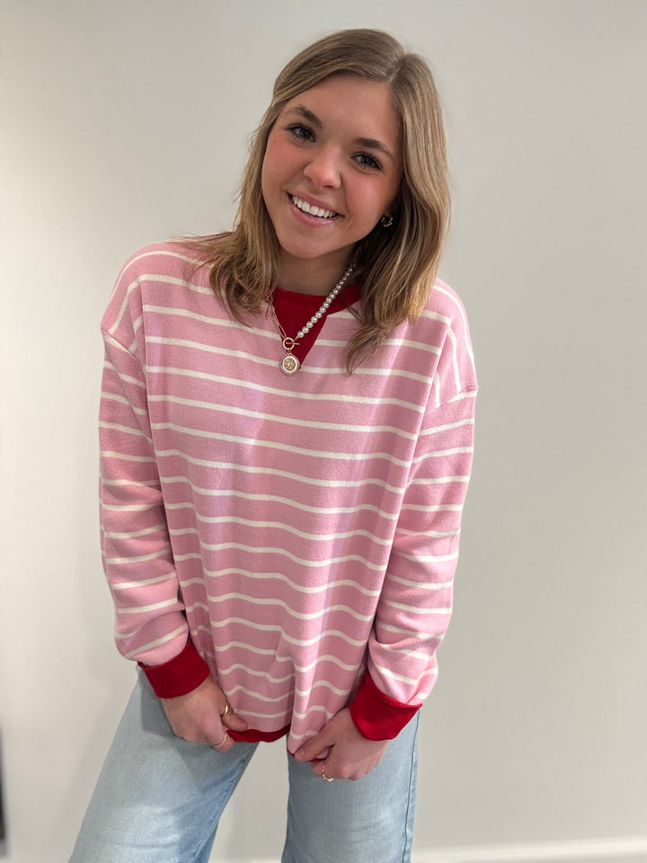 Oversized Striped Sweater