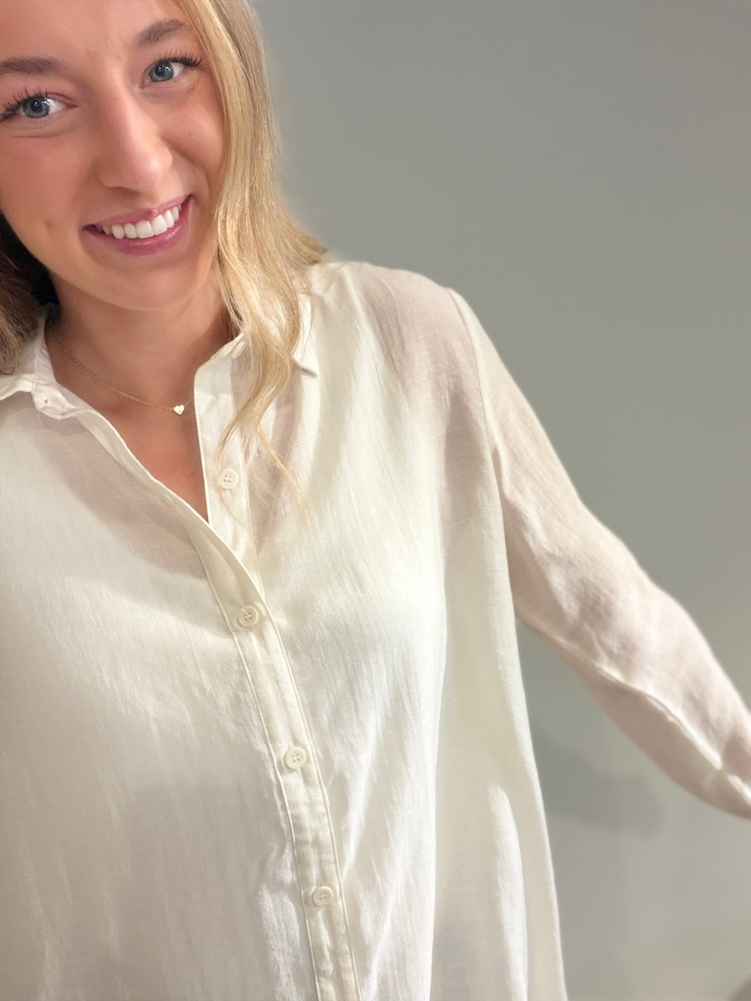 Coffee Run Button Up