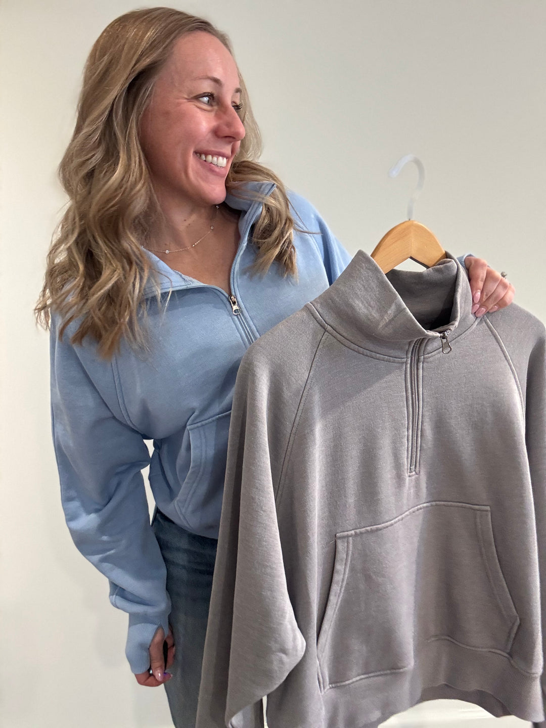 Quarter Zip Sweatshirt