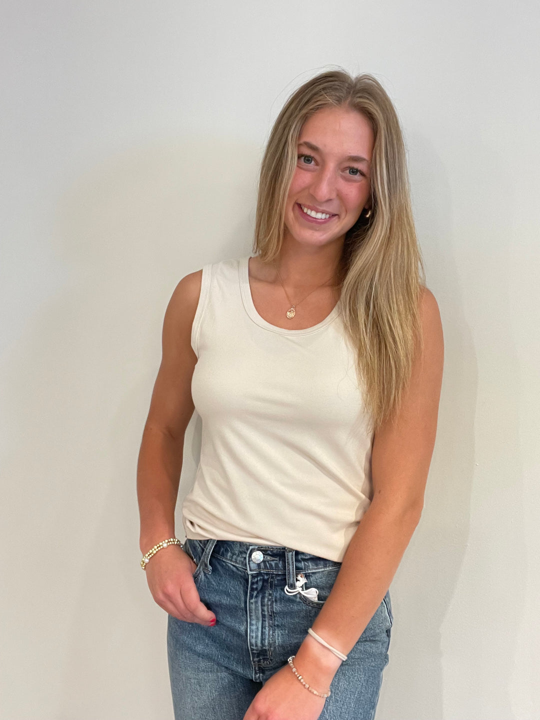 MikaRose Scoop Neck Tank