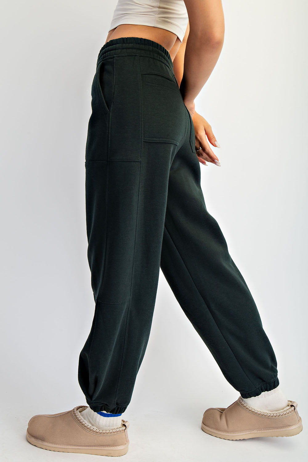 Fleece Cocoon Jogger Sweatpants