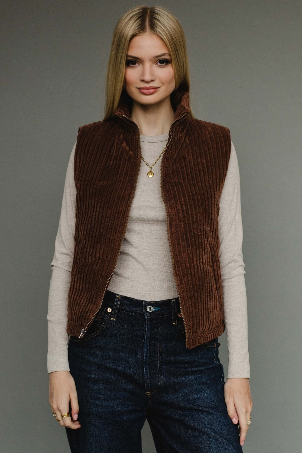 Corduroy Vest