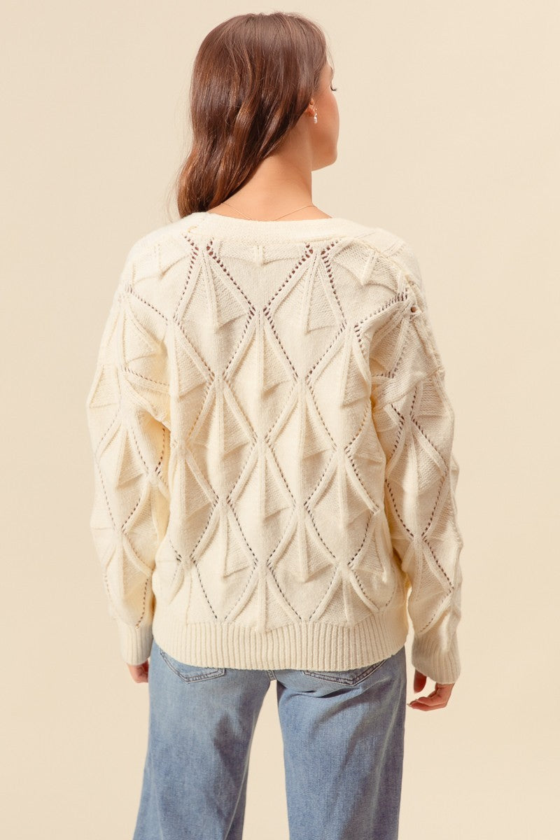 Cream Cardigan