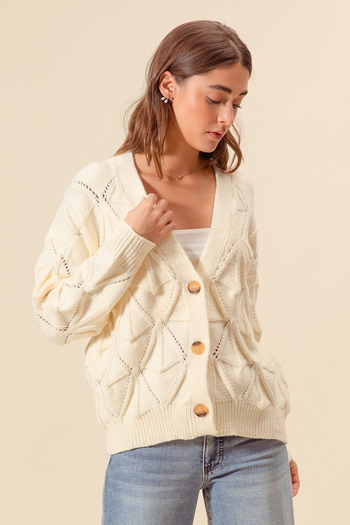 Cream Cardigan