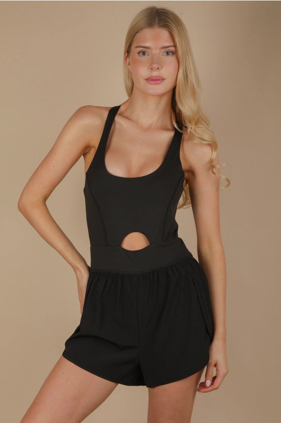Front Cutout Romper