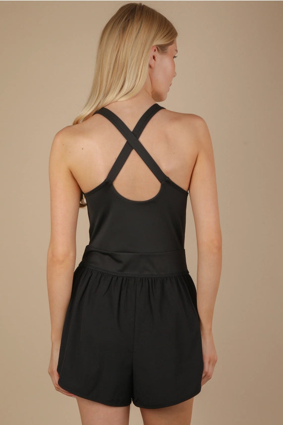 Front Cutout Romper