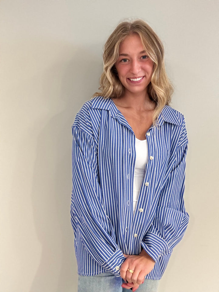 Amanda Button Down