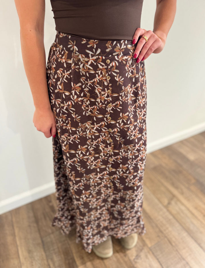 Butterscotch Maxi Skirt