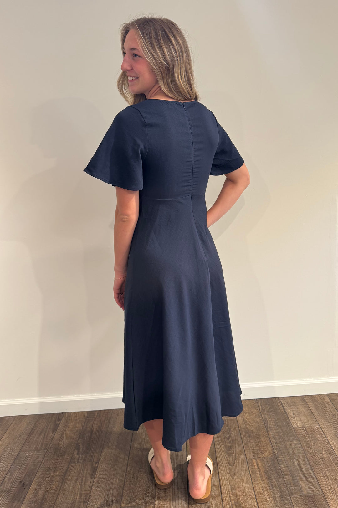 Soft Navy Dress
