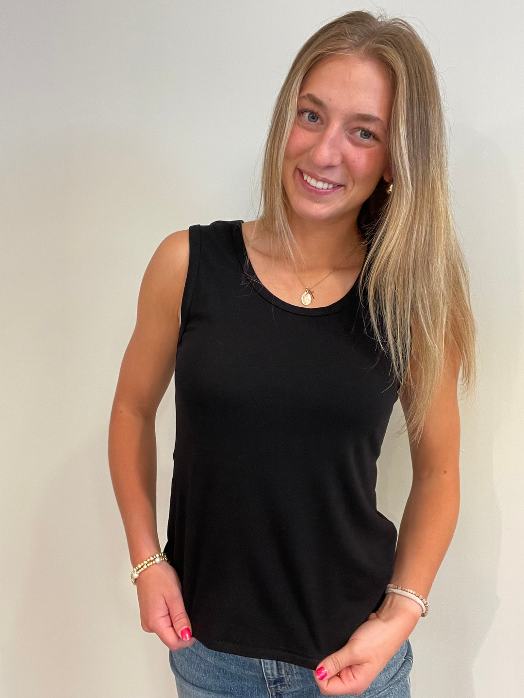 MikaRose Scoop Neck Tank