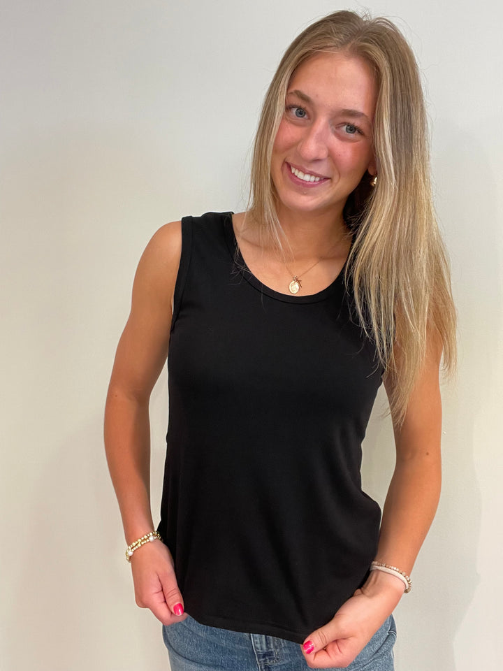 MikaRose Scoop Neck Tank