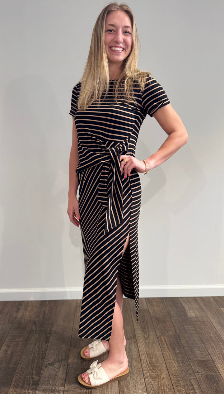Casual Stripe Dress
