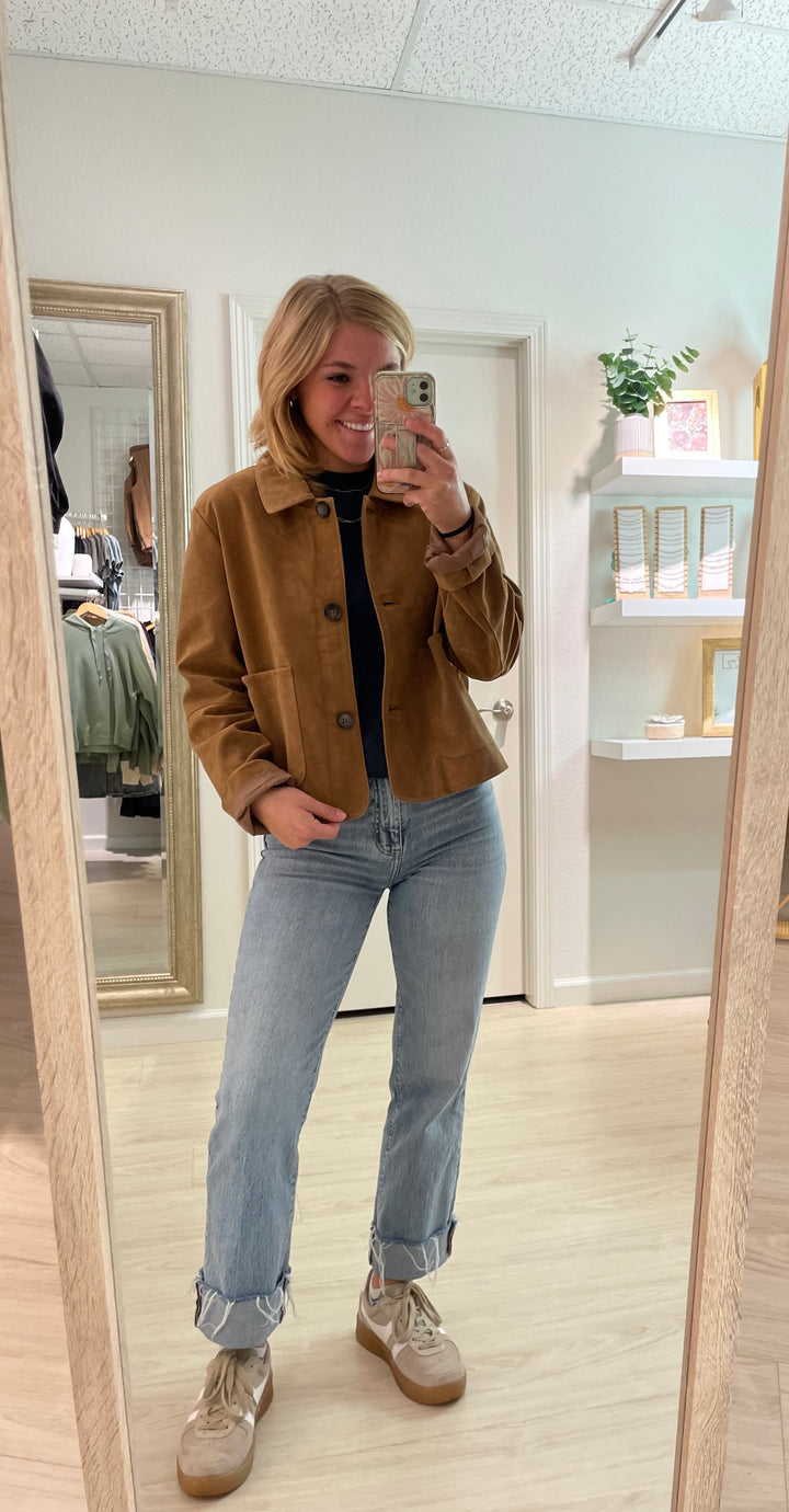 Eryn Suede Jacket