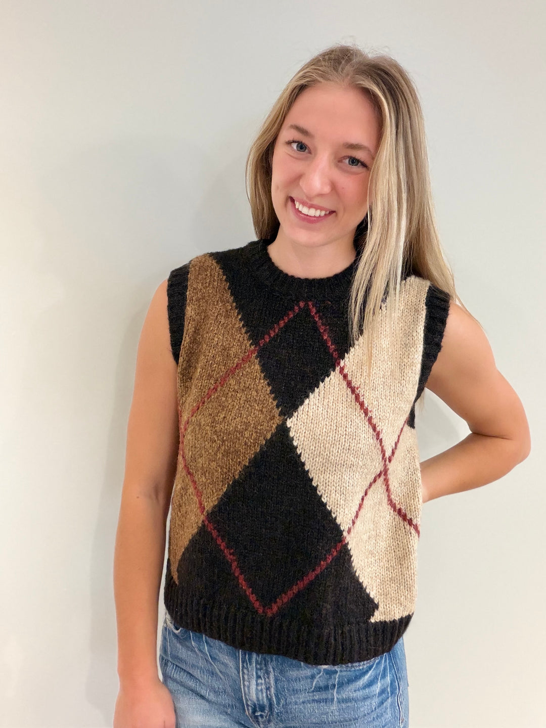 Fall Golf Sweater Vest