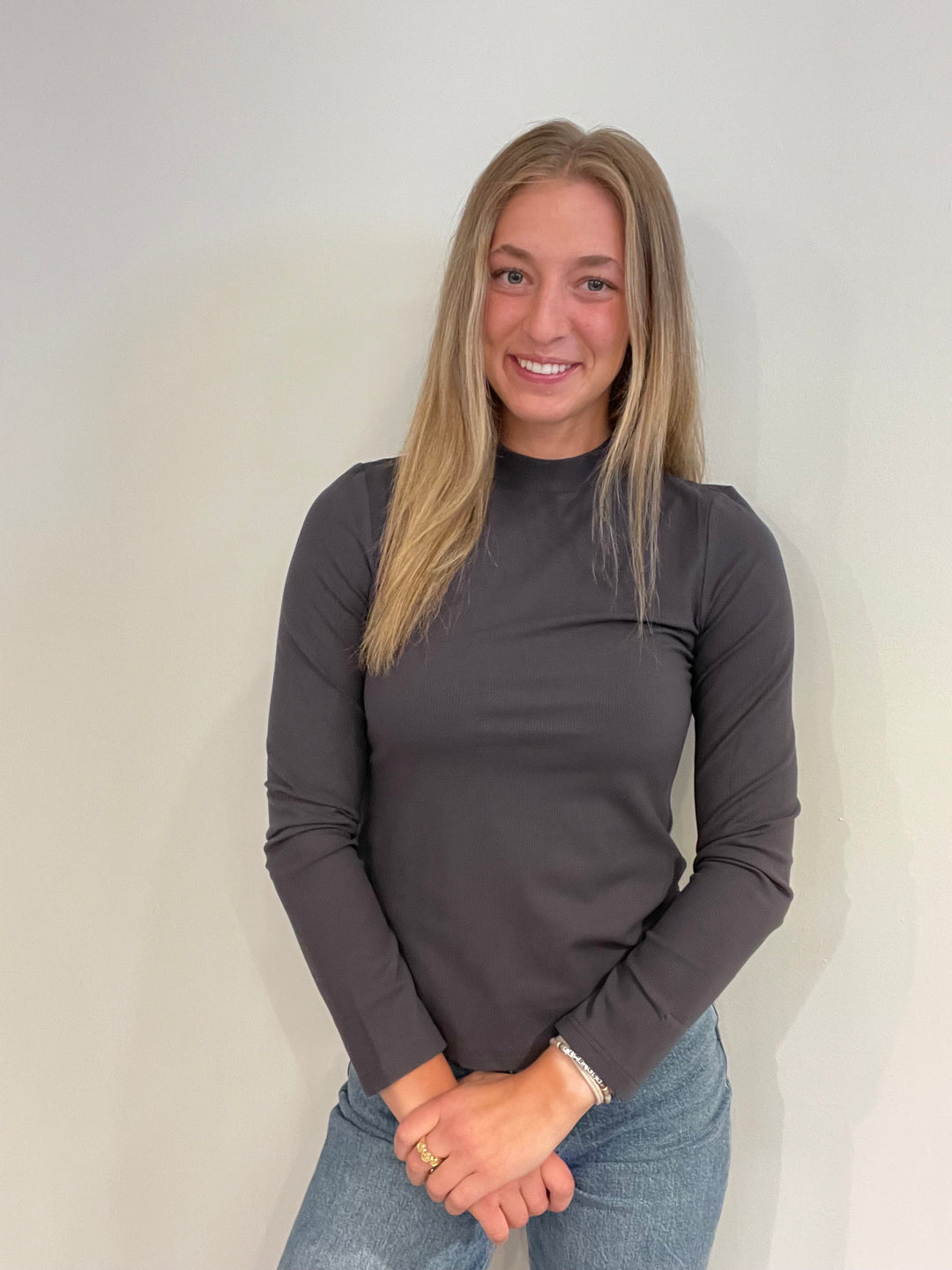 Long Sleeve Mockneck