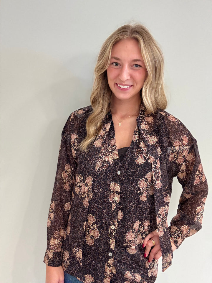 Autumn Noir Top