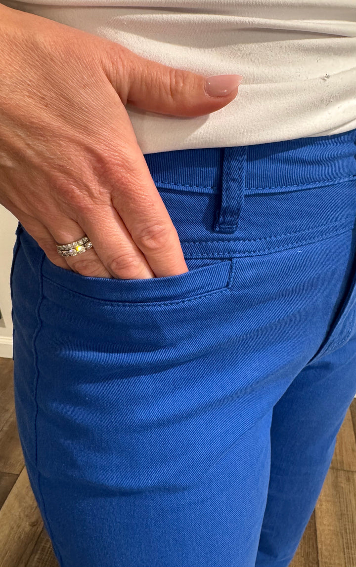 Royal Blue Wide Leg Pants