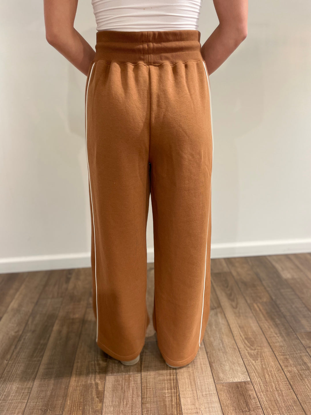 Piped Fleece Lounge Pants
