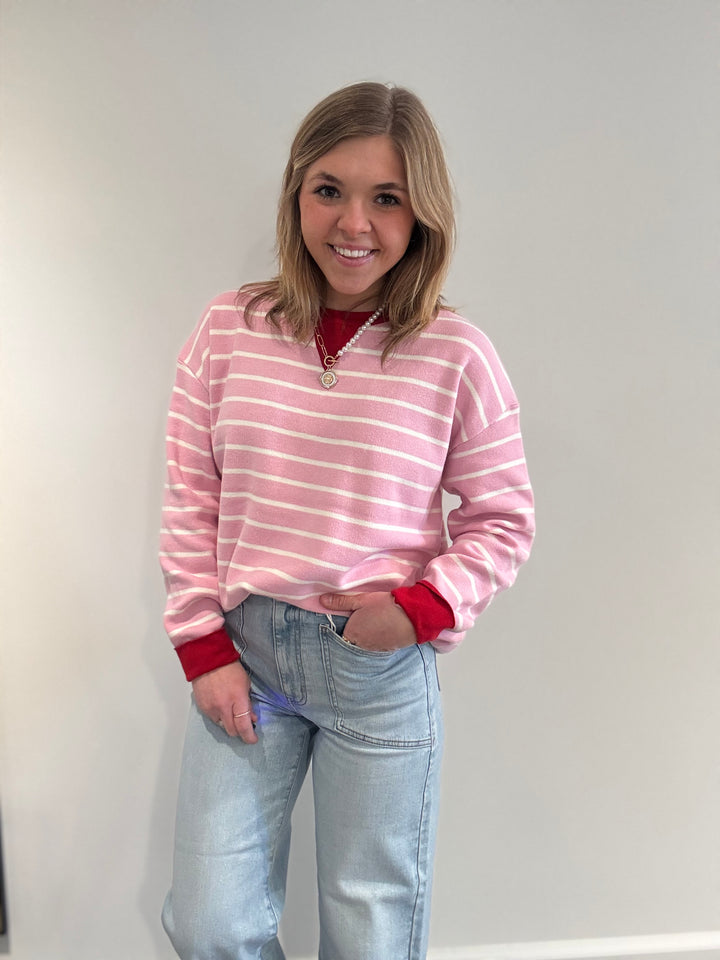 Oversized Striped Sweater