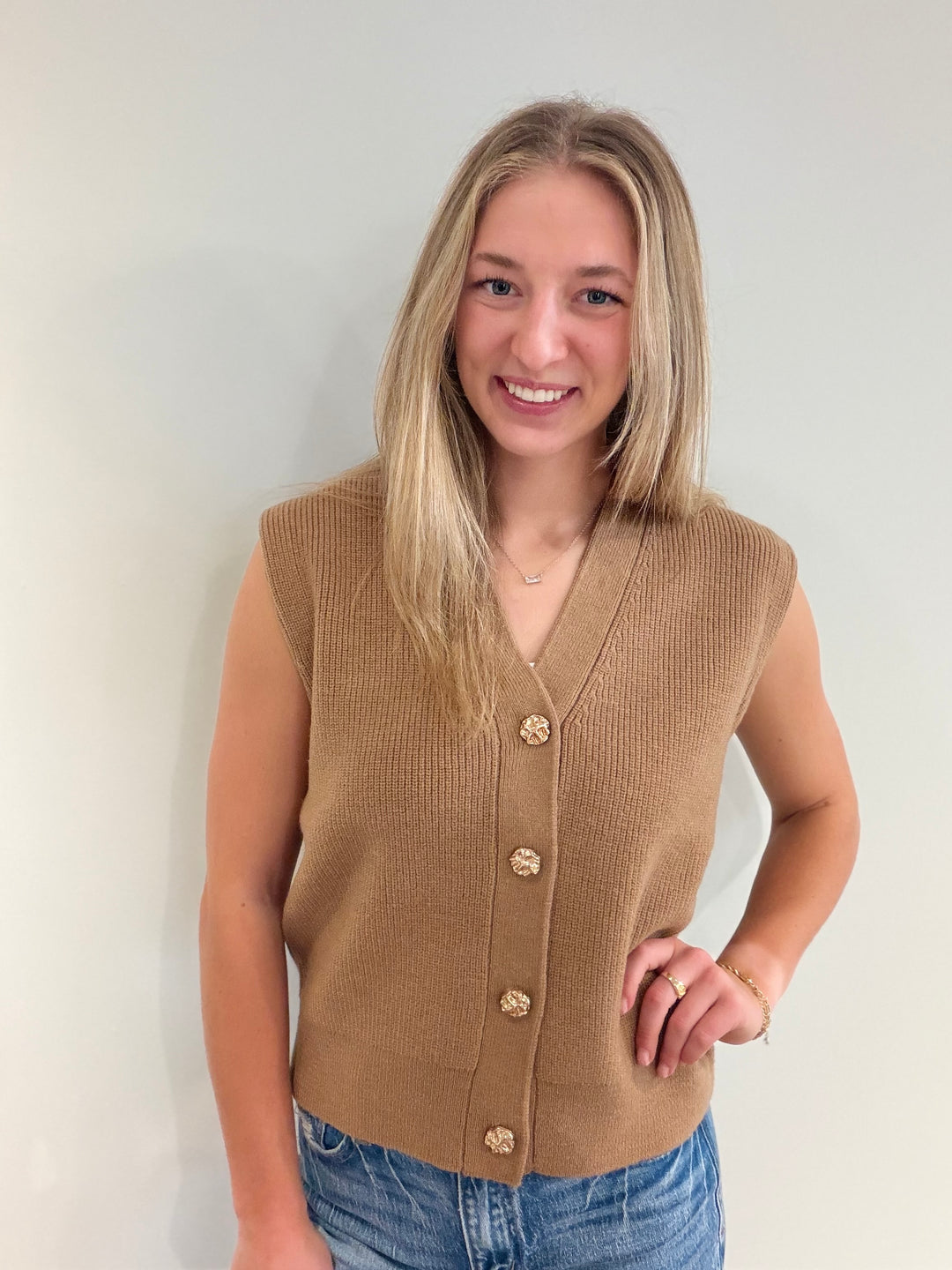 Knit Sweater Vest