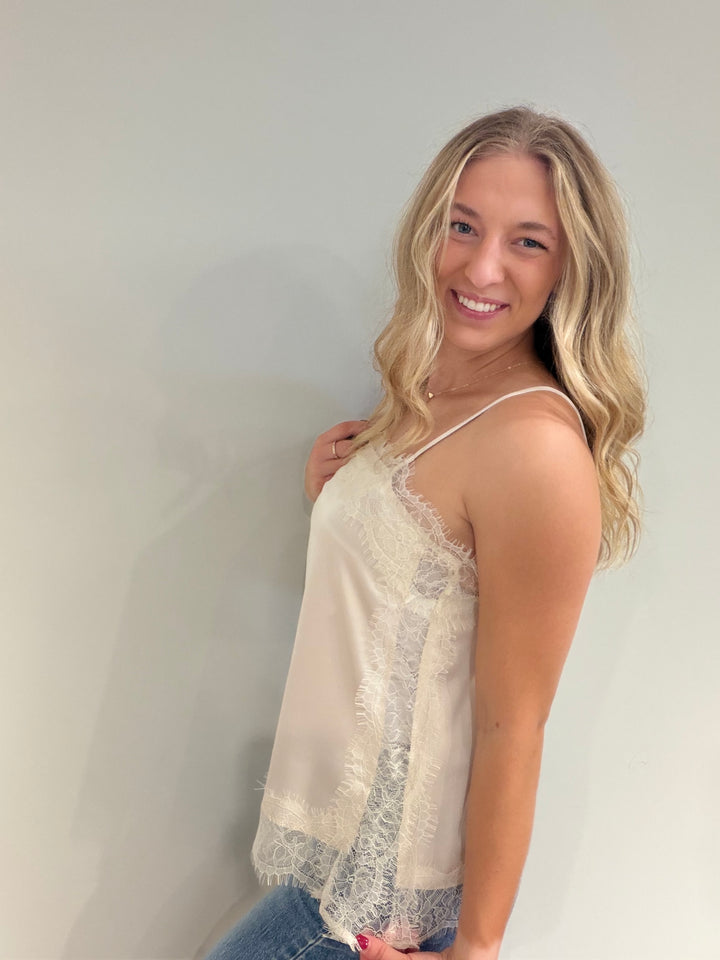 Cranberry Kiss Lace Top