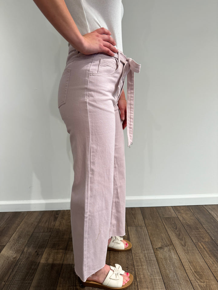 Pink Tie Pants