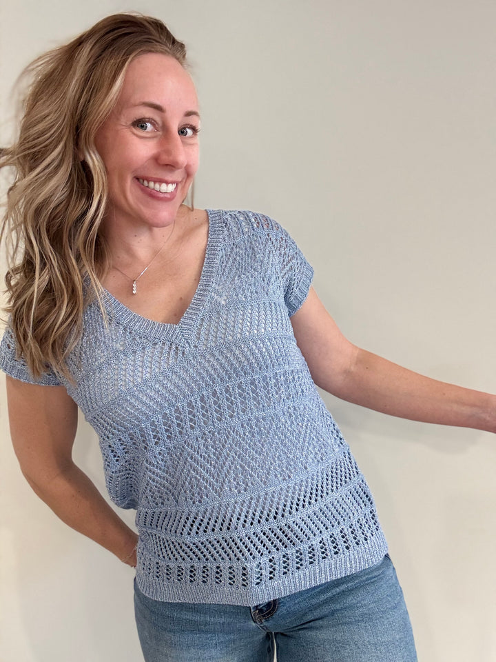 Silver Sky Knit
