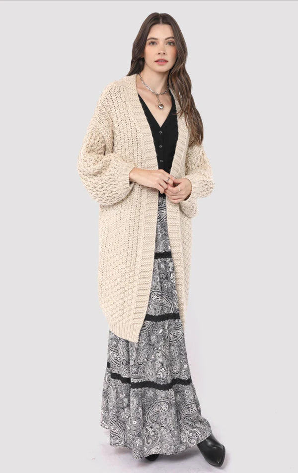 Iggyy Open Cardigan