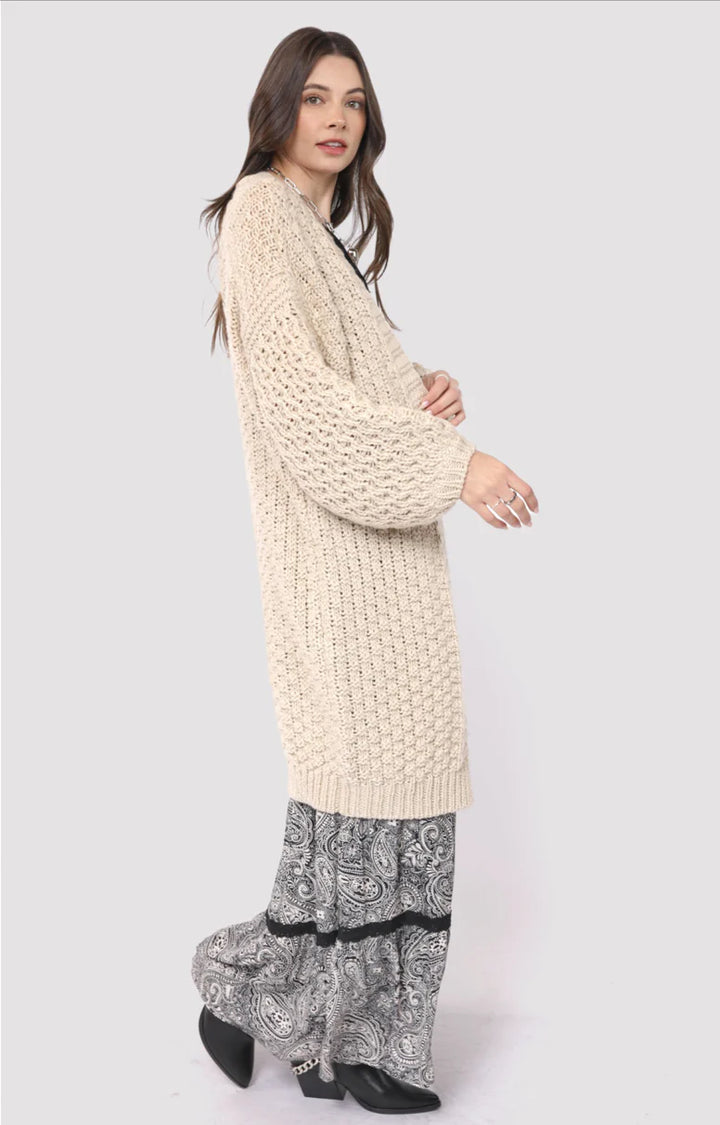 Iggyy Open Cardigan