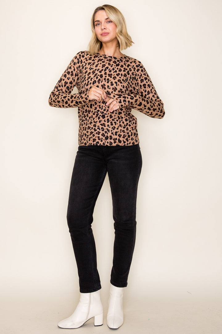 Leopard Printed Sweater