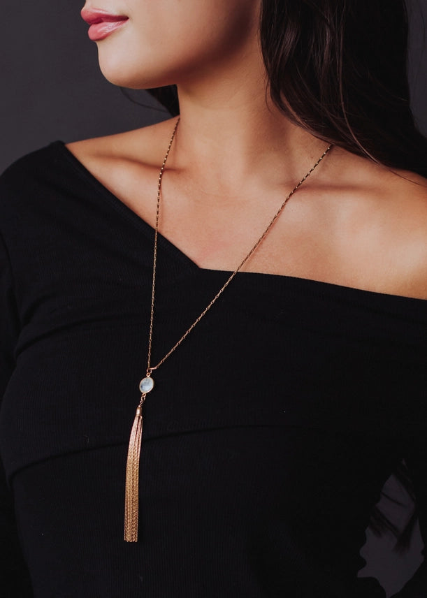 Long Necklace with Pendant