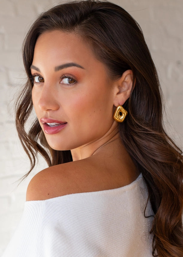 Luxe Gold Earrings