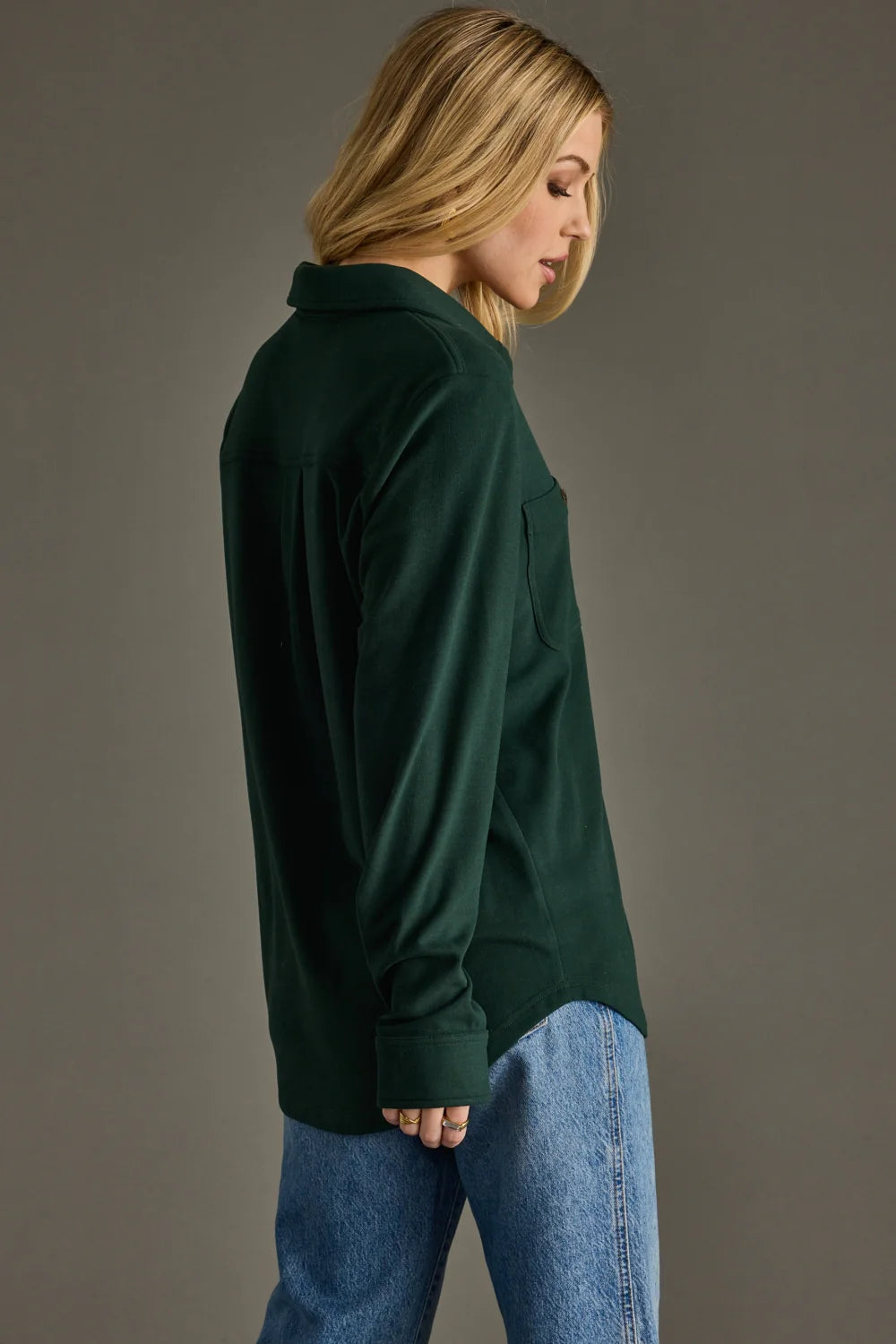 Mindi Super Soft Button Up