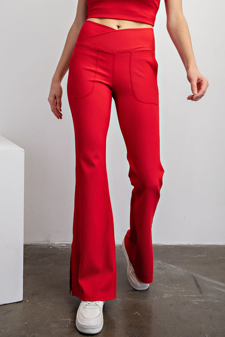 Crossover Flared Pant