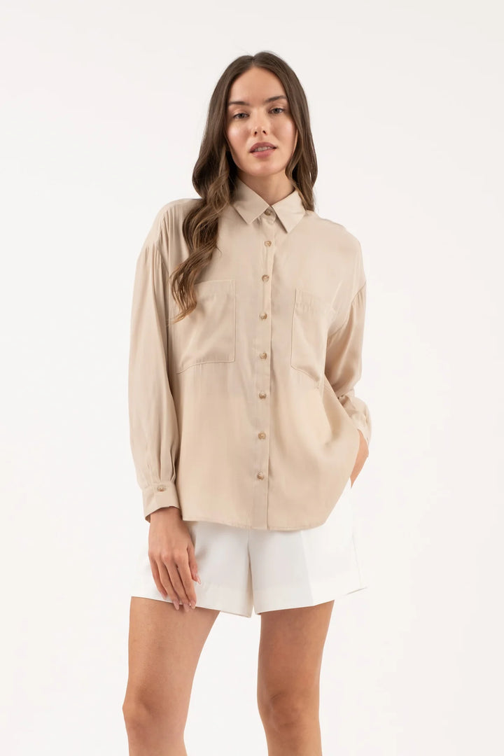 Oversized Button Down Shirt