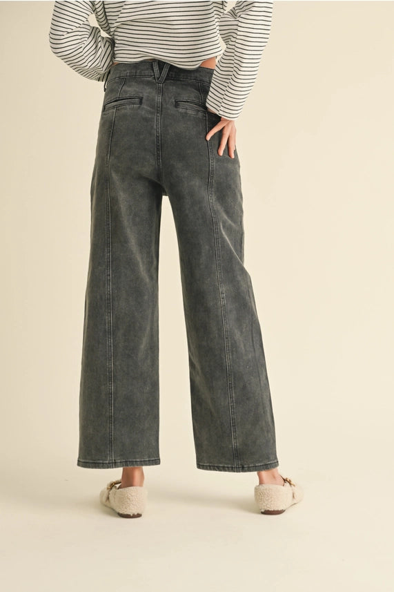 Paneled Stretch Pants