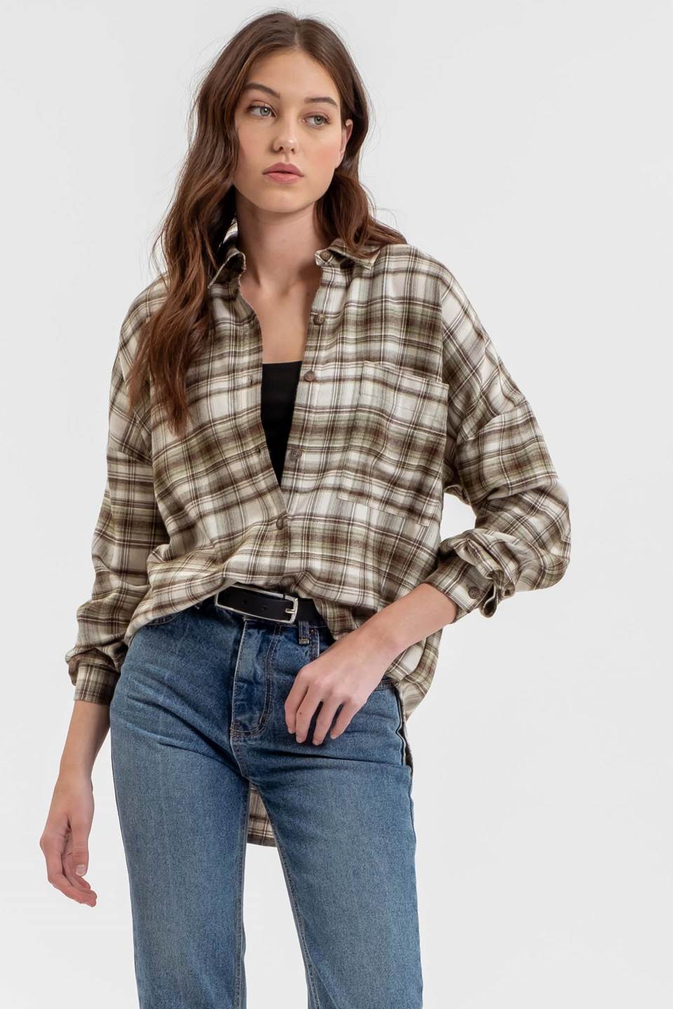 Light Weight Plaid Shirt