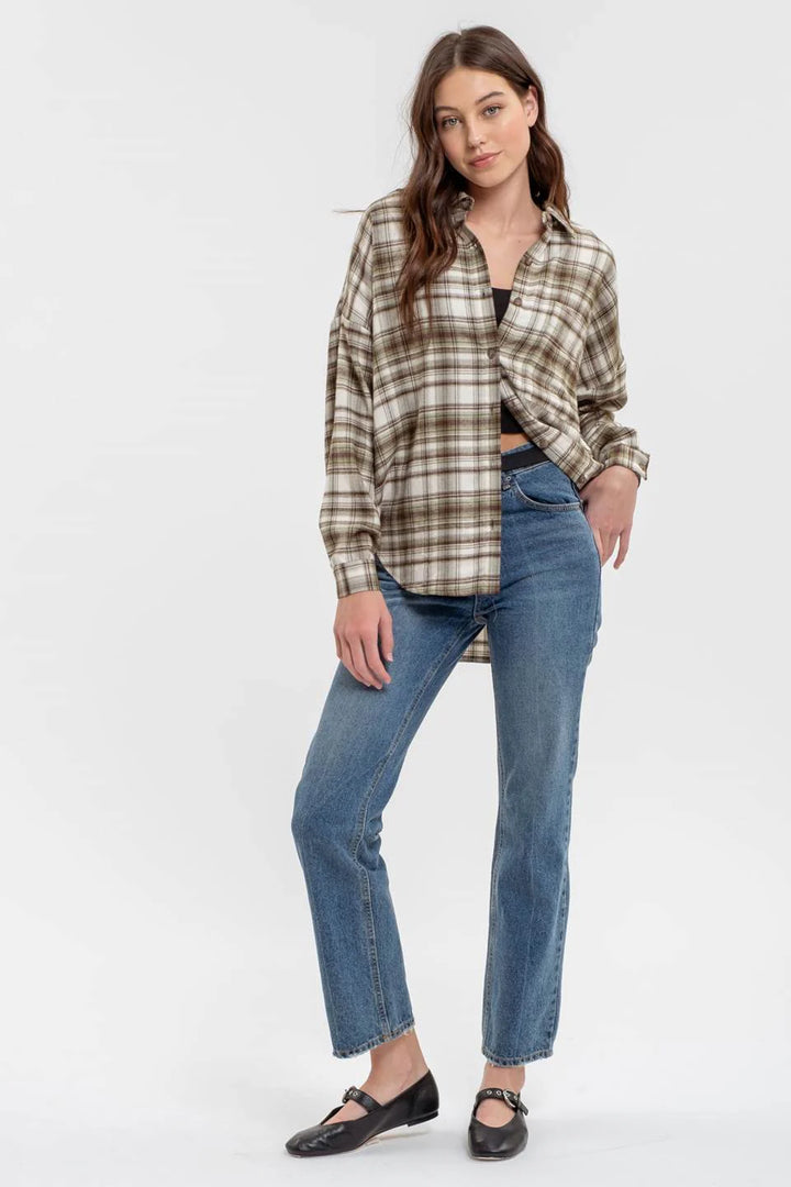 Light Weight Plaid Shirt