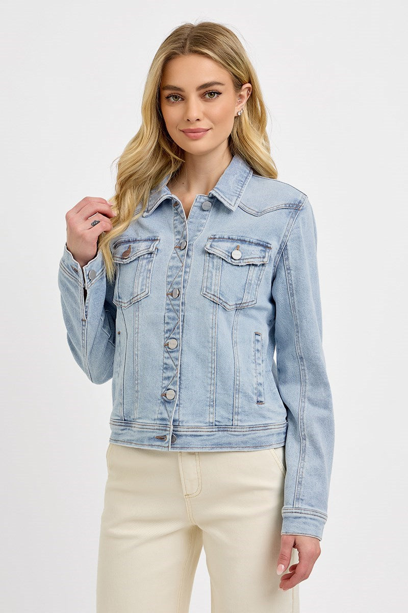 Violet Denim Jacket
