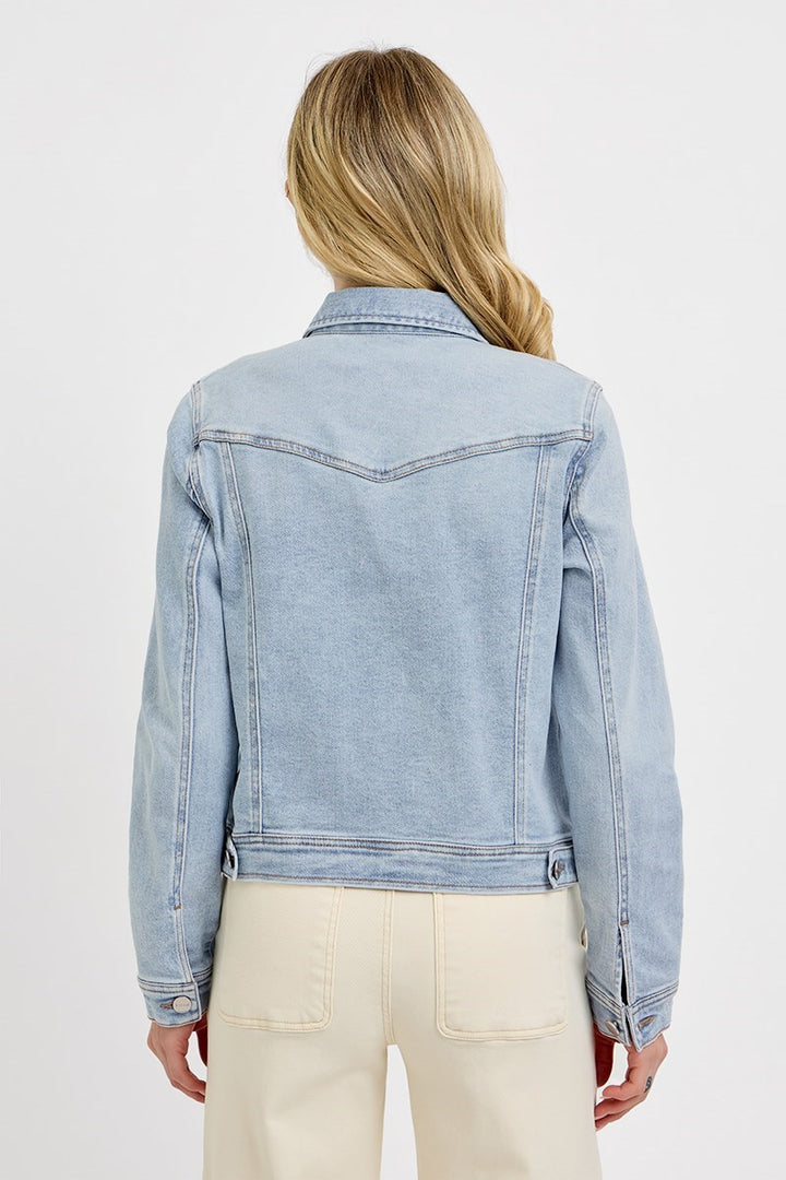 Violet Denim Jacket