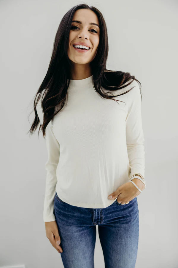 Long Sleeve Mockneck