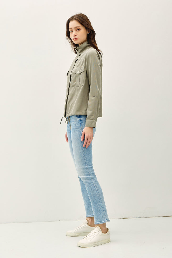 Cropped Safari Jacket